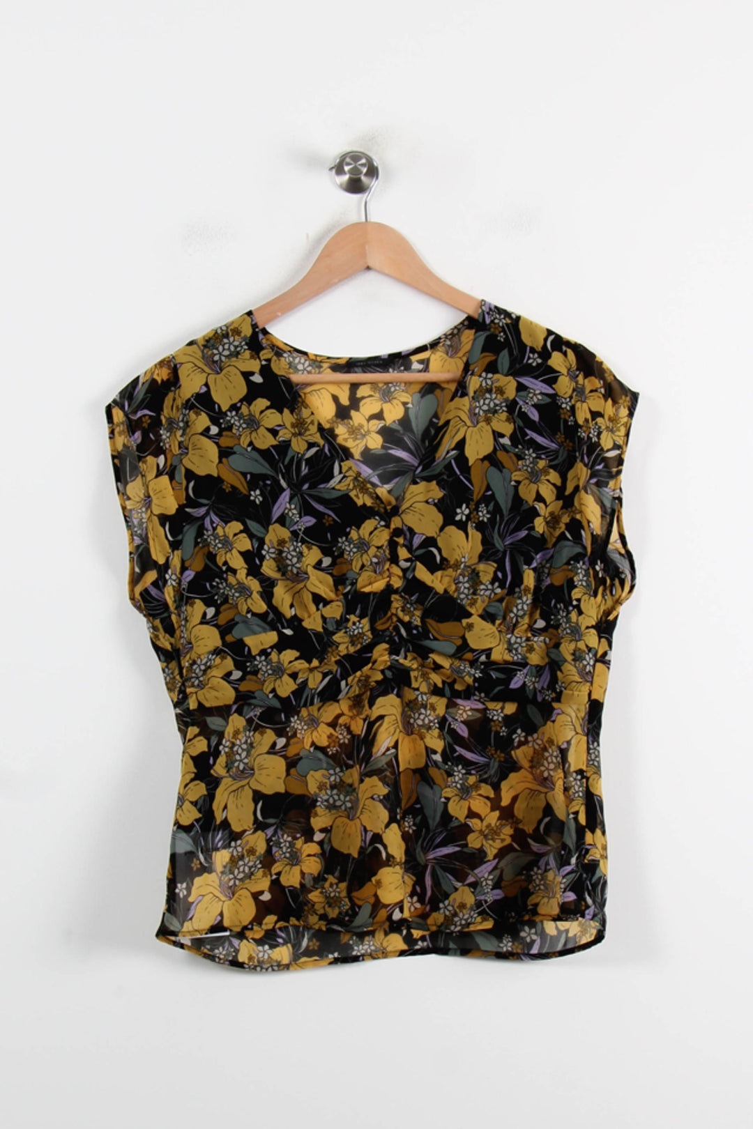 Blouse Noire et Jaune - Taille XL/42 de la marque IKKS | PARAD73794 - Vendu par Paradigme - Image 2
