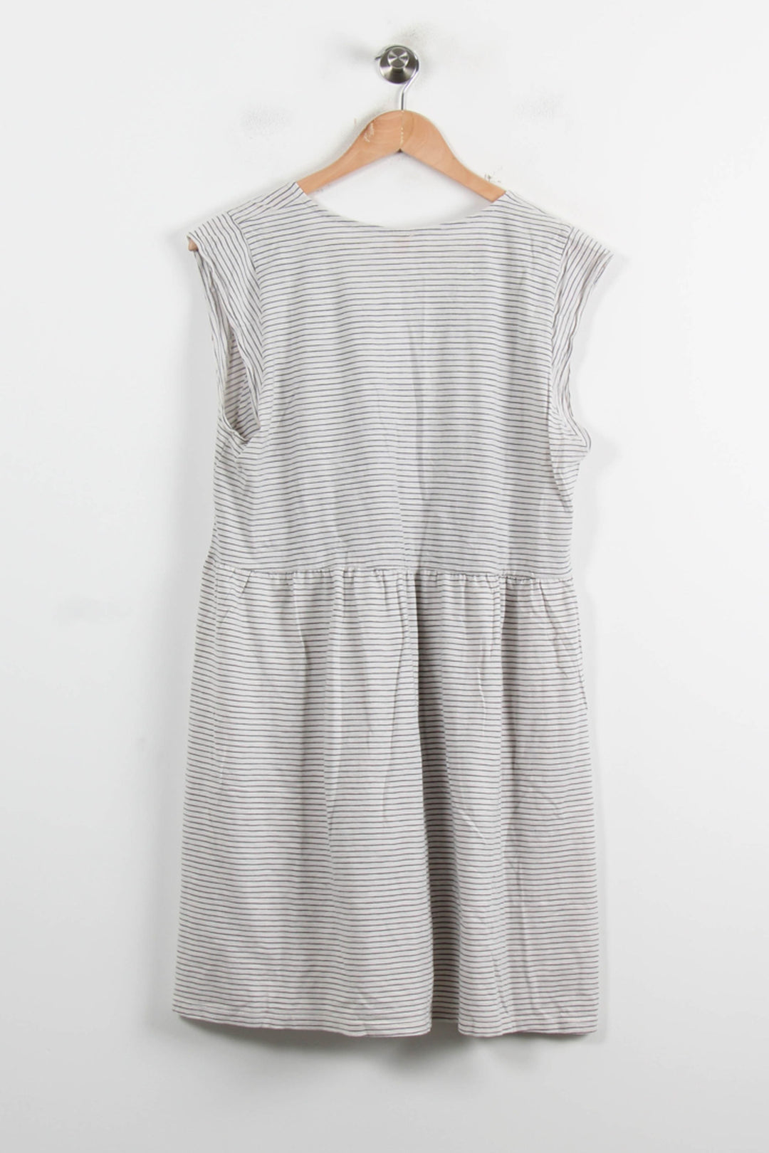 Robe Courte Blanche et Grise - Taille L/40 de la marque Des petits hauts | PARAD73800 - Vendu par Paradigme - Image 4