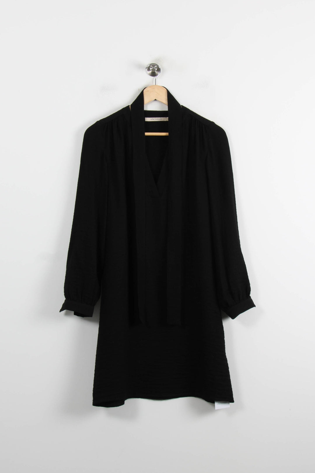 Robe Noire - Taille S/36 de la marque La Fée Maraboutée | PARAD73803 - Vendu par Paradigme - Image 2