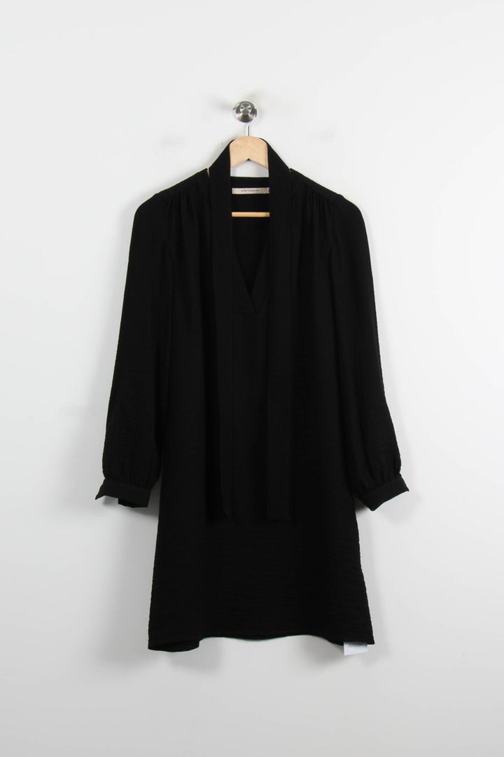 Robe Noire - Taille S/36 de la marque La Fée Maraboutée | PARAD73803 - Vendu par Paradigme - Image 2