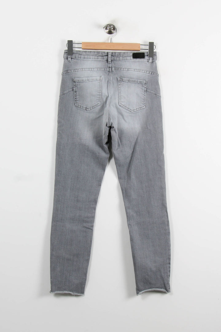 Jean Gris - Taille L/40 de la marque IKKS | PARAD73808 - Vendu par Paradigme - Image 4