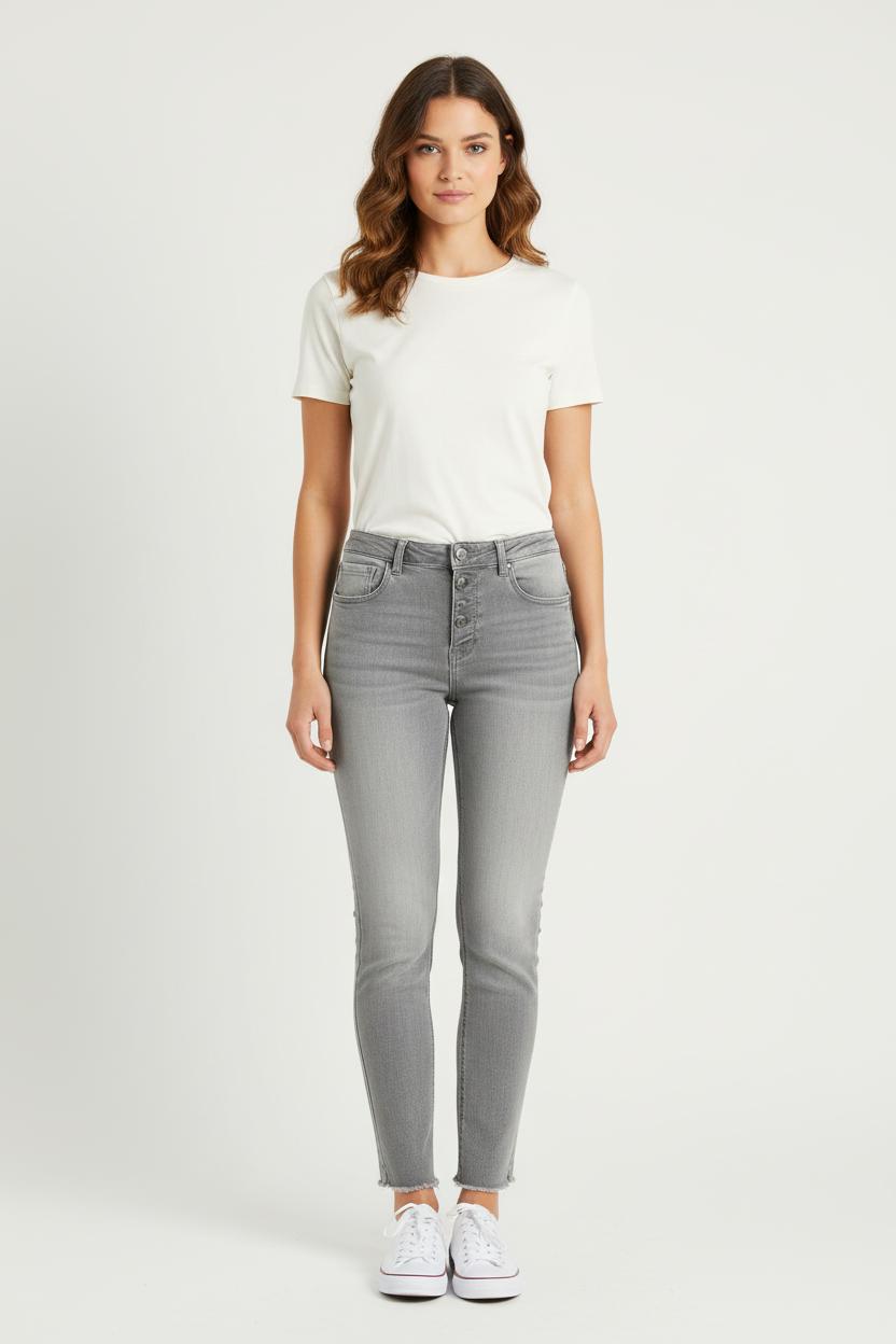 Jean Gris - Taille L/40 de la marque IKKS | PARAD73808 - Vendu par Paradigme - Image 1