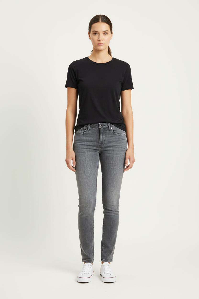 Jean Slim Gris - Taille L/40 de la marque Levi's | PARAD73810 - Vendu par Paradigme - Image 1