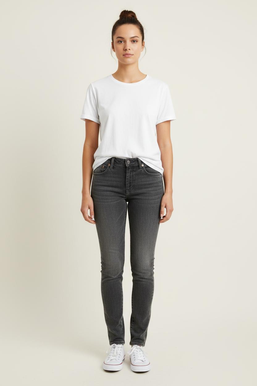 Jean Slim Gris - Taille L/40 de la marque Levi's | PARAD73812 - Vendu par Paradigme - Image 1
