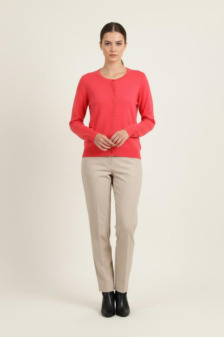 Cardigan Rose - Taille S/36 de la marque Galeries Lafayette | PARAD73817 - Vendu par Paradigme - Image 1