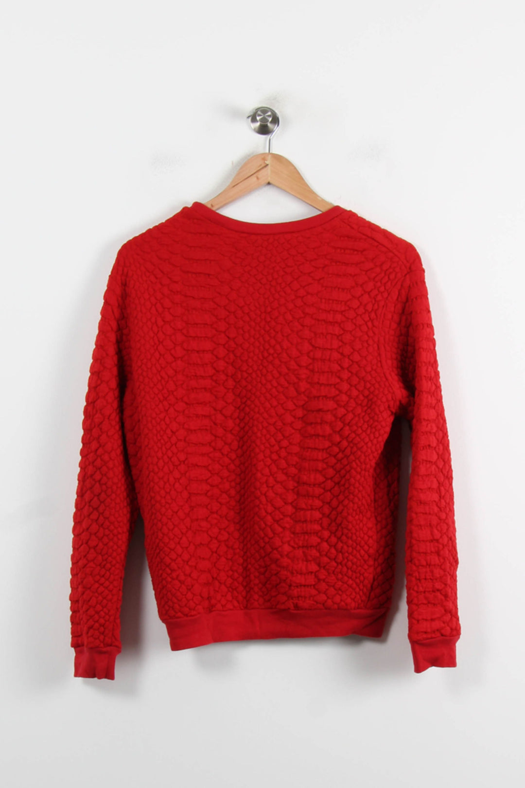 Sweat Rouge - Taille S/36 de la marque Sandro | PARAD73820 - Vendu par Paradigme - Image 4