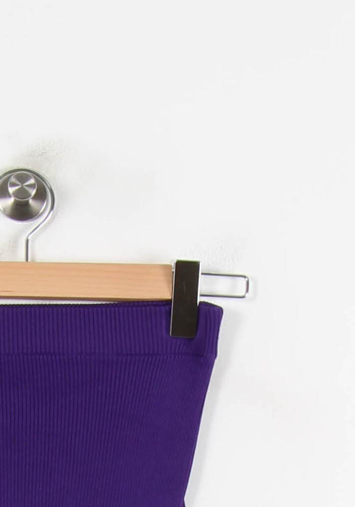 Jupe Courte Violette - Taille S/36 de la marque IRO | PARAD73832 - Vendu par Paradigme - Image 3