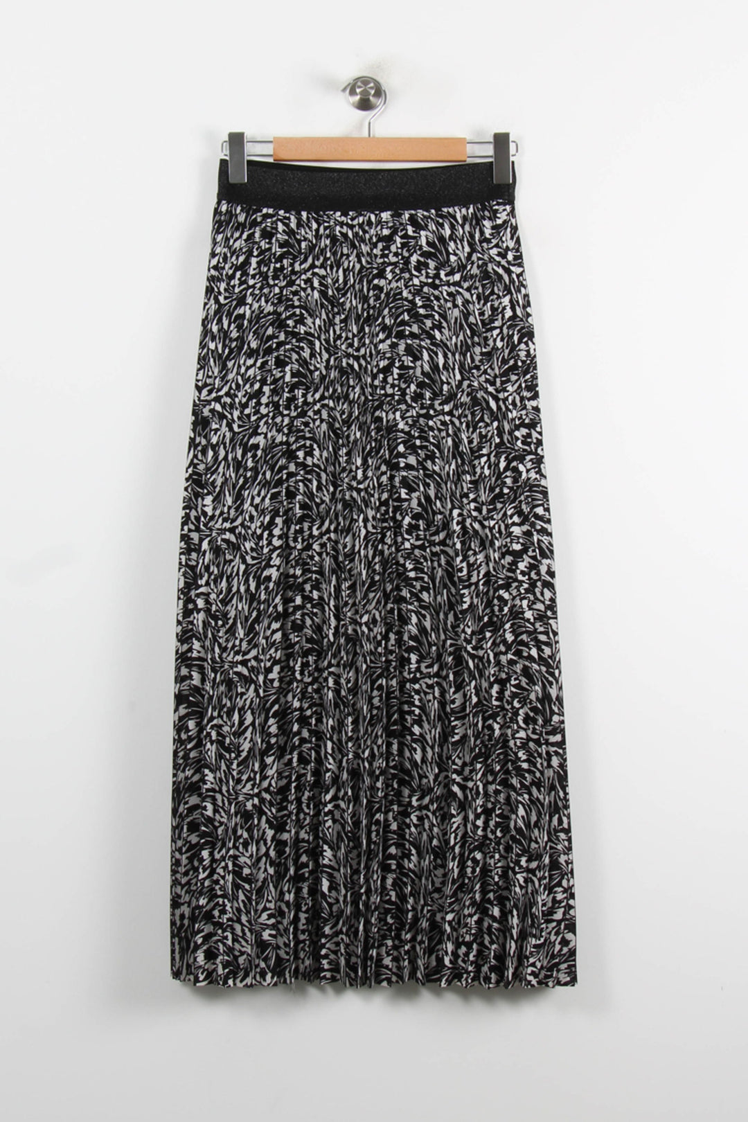 Jupe Plissée Noire et Blanche - Taille S/36 de la marque IKKS | PARAD73833 - Vendu par Paradigme - Image 2