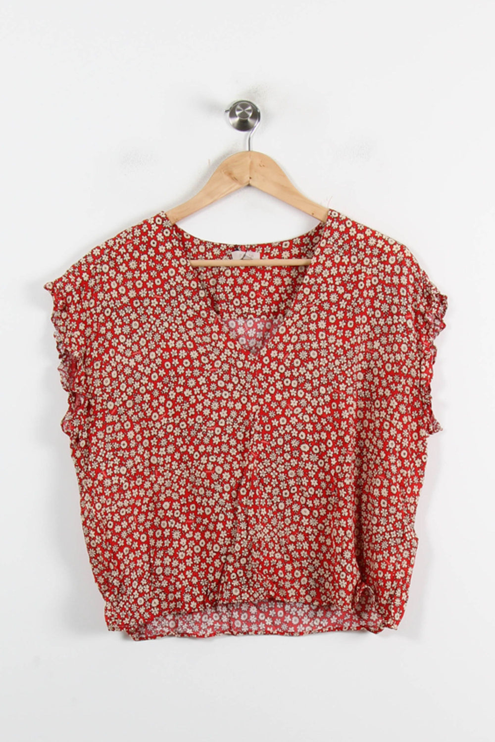 Blouse Rouge et Blanche - Taille L/40 de la marque Pablo | PARAD73840 - Vendu par Paradigme - Image 2