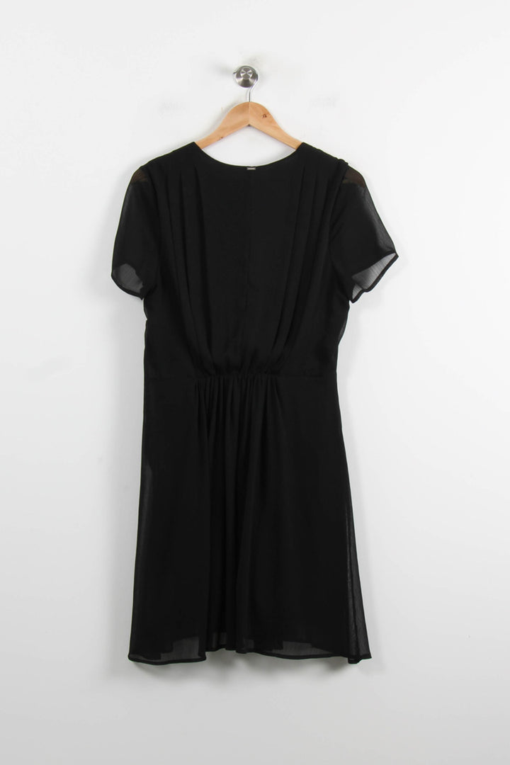 Robe Courte Noire - Taille XL/42 de la marque IKKS | PARAD73843 - Vendu par Paradigme - Image 4