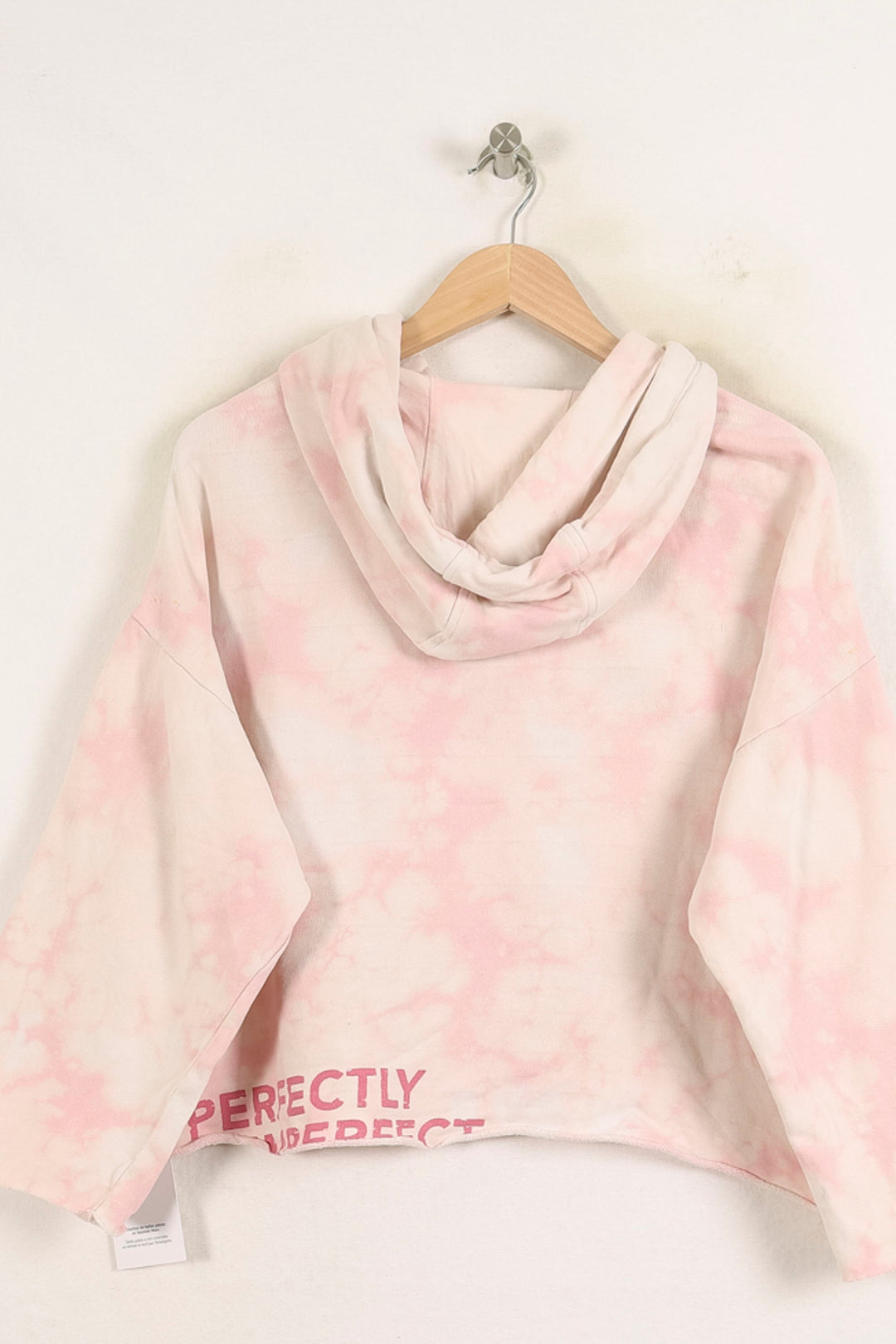 Sweat à Capuche Rose et Blanc - Taille XS/34 de la marque Bérénice | PARAD73845 - Vendu par Paradigme - Image 4