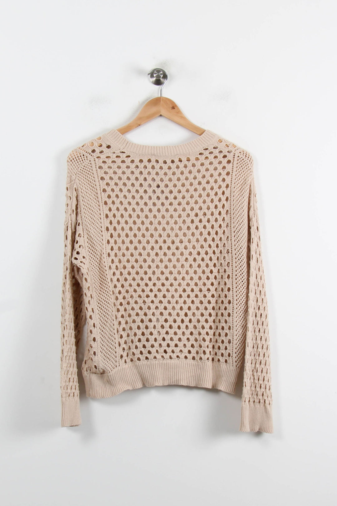 Pull Ajouré Beige - Taille XS/34 de la marque Bérénice | PARAD73846 - Vendu par Paradigme - Image 4