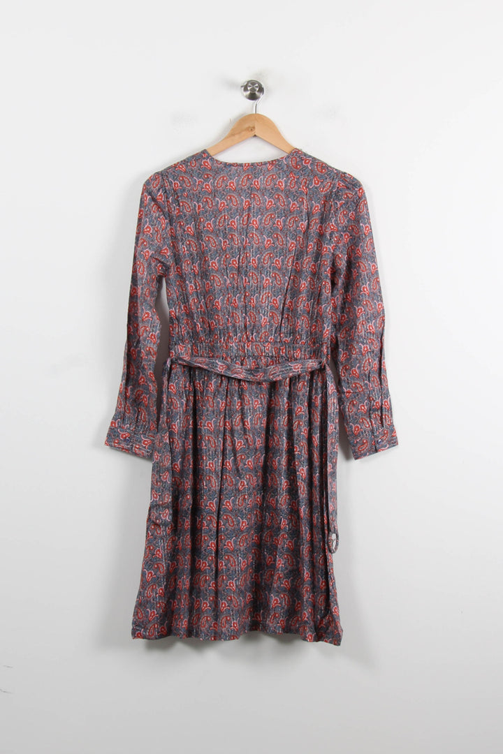 Robe Midi Bleue et Rose - Taille M/38 de la marque Karl Marc John | PARAD73850 - Vendu par Paradigme - Image 4