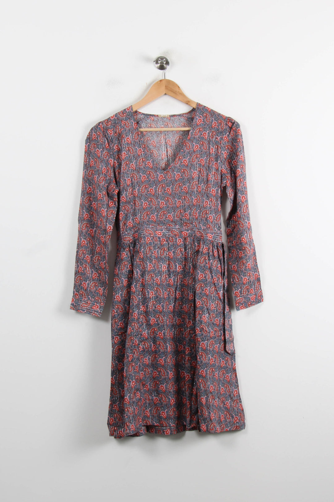 Robe Midi Bleue et Rose - Taille M/38 de la marque Karl Marc John | PARAD73850 - Vendu par Paradigme - Image 2