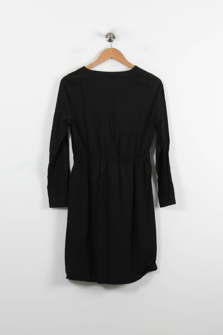 Robe Chemise Noire - Taille S/36 de la marque Karl Marc John | PARAD73851 - Vendu par Paradigme - Image 4