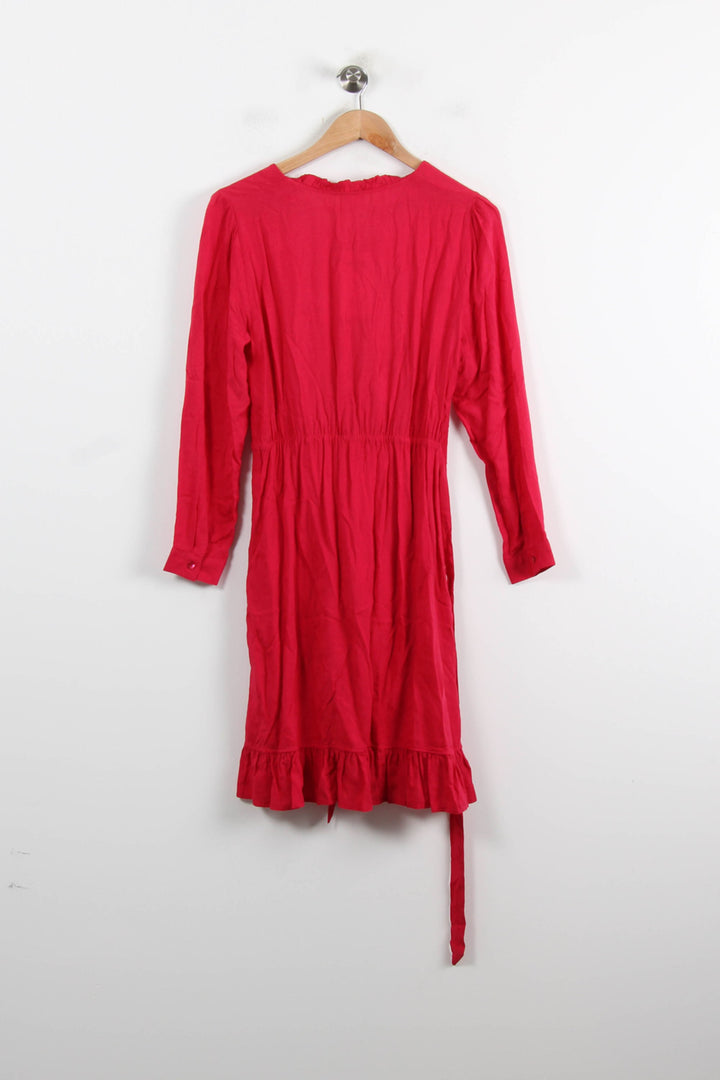 Robe Midi Rouge - Taille S/36 de la marque Karl Marc John | PARAD73853 - Vendu par Paradigme - Image 4
