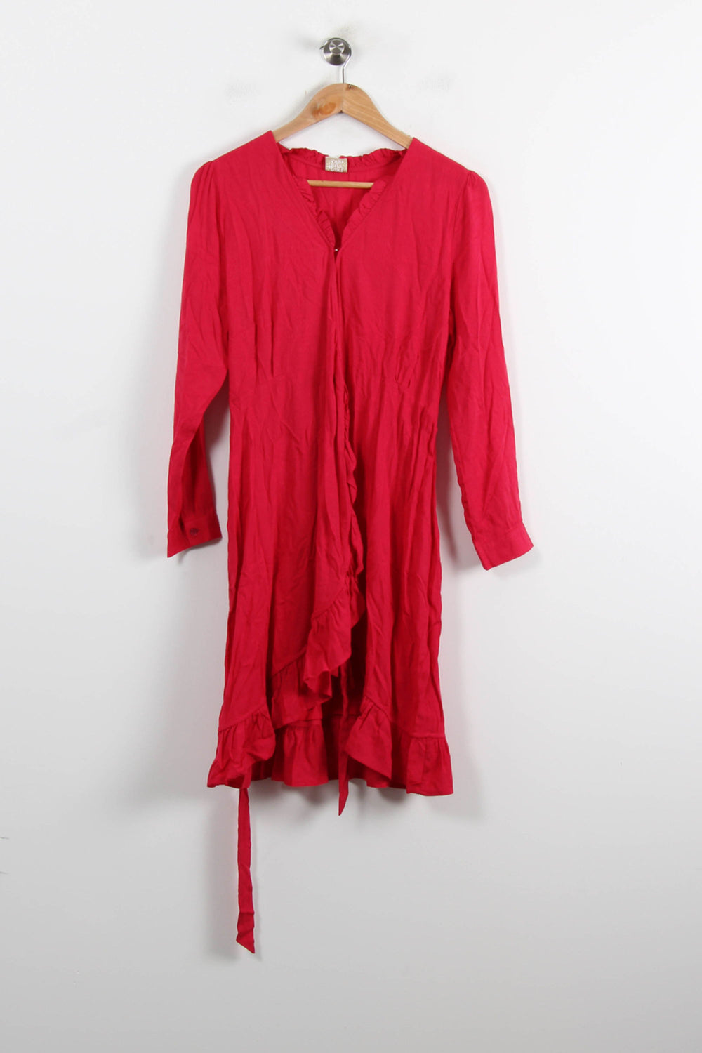 Robe Midi Rouge - Taille S/36 de la marque Karl Marc John | PARAD73853 - Vendu par Paradigme - Image 2