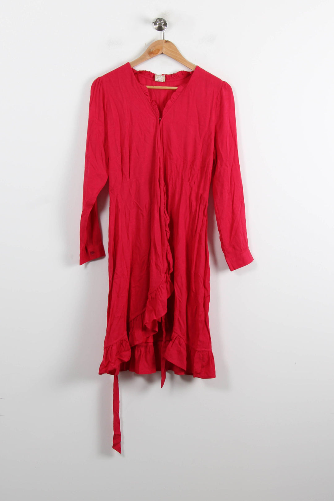 Robe Midi Rouge - Taille S/36 de la marque Karl Marc John | PARAD73853 - Vendu par Paradigme - Image 2