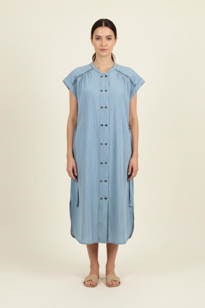 Robe Chemise Bleue - Taille XS/34 de la marque Ekyog | PARAD73856 - Vendu par Paradigme - Image 1