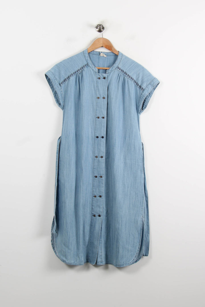 Robe Chemise Bleue - Taille XS/34 de la marque Ekyog | PARAD73856 - Vendu par Paradigme - Image 2
