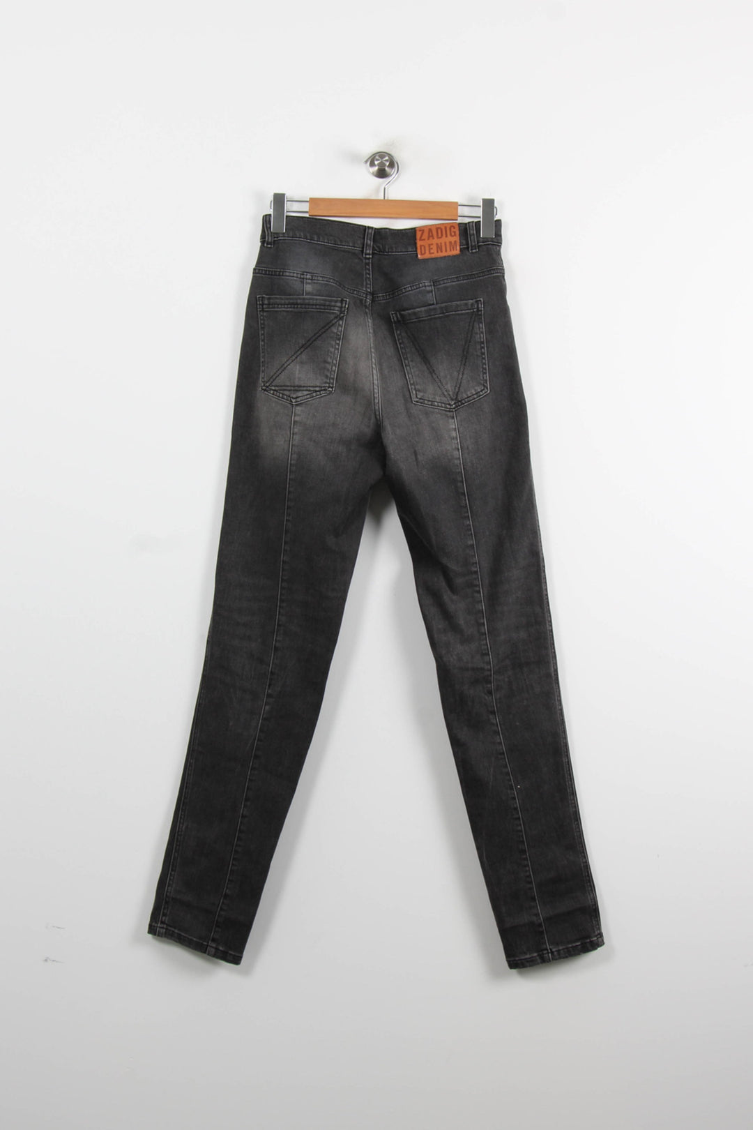 Jean Gris - Taille M/38 de la marque Zadig&Voltaire | PARAD73858 - Vendu par Paradigme - Image 4