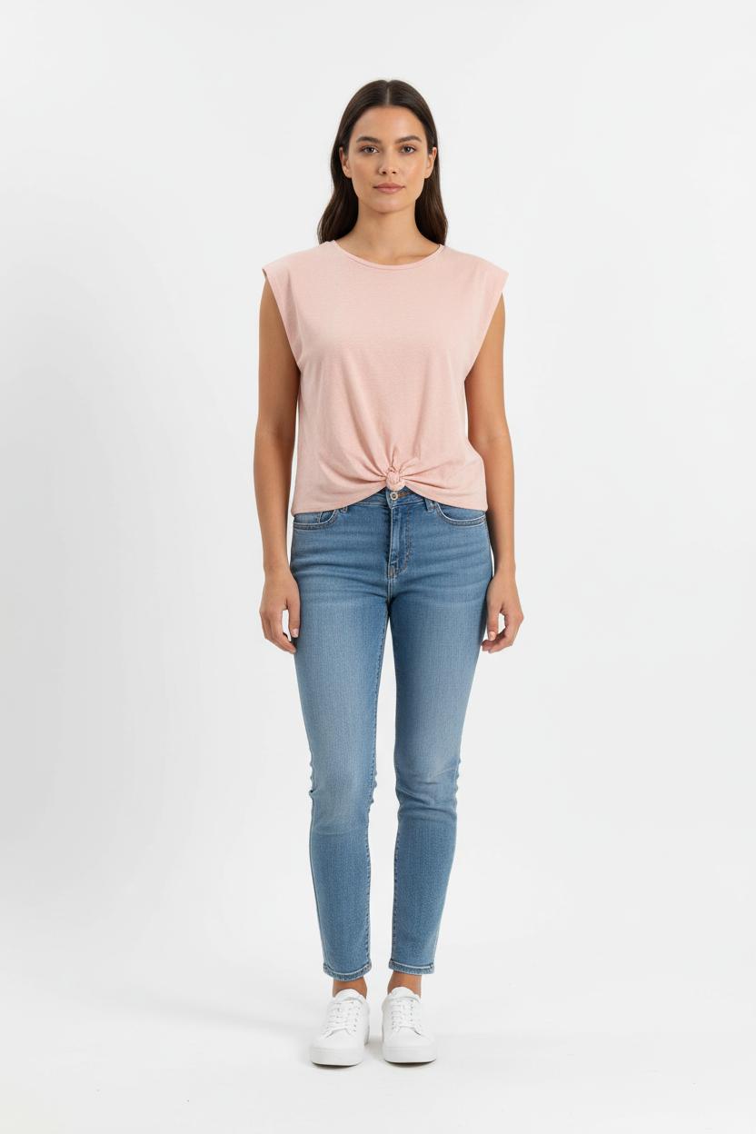 Débardeur Rose - Taille XS/34 de la marque Caroll | PARAD73859 - Vendu par Paradigme - Image 1