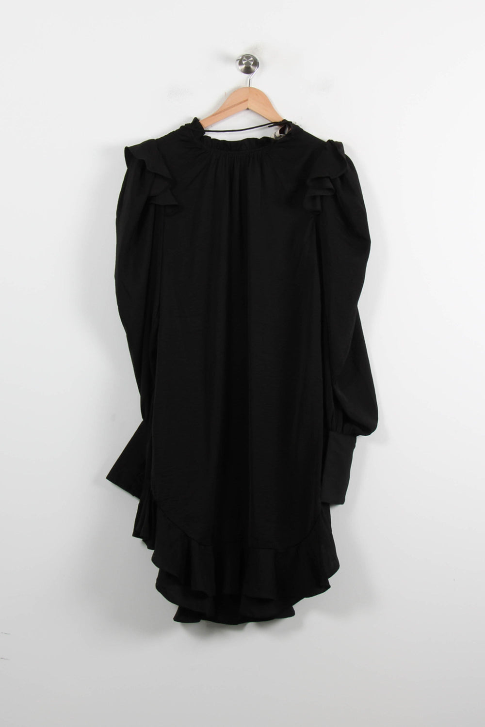 Robe Volantée Noire - Taille L/40 de la marque Zadig&Voltaire | PARAD73862 - Vendu par Paradigme - Image 2