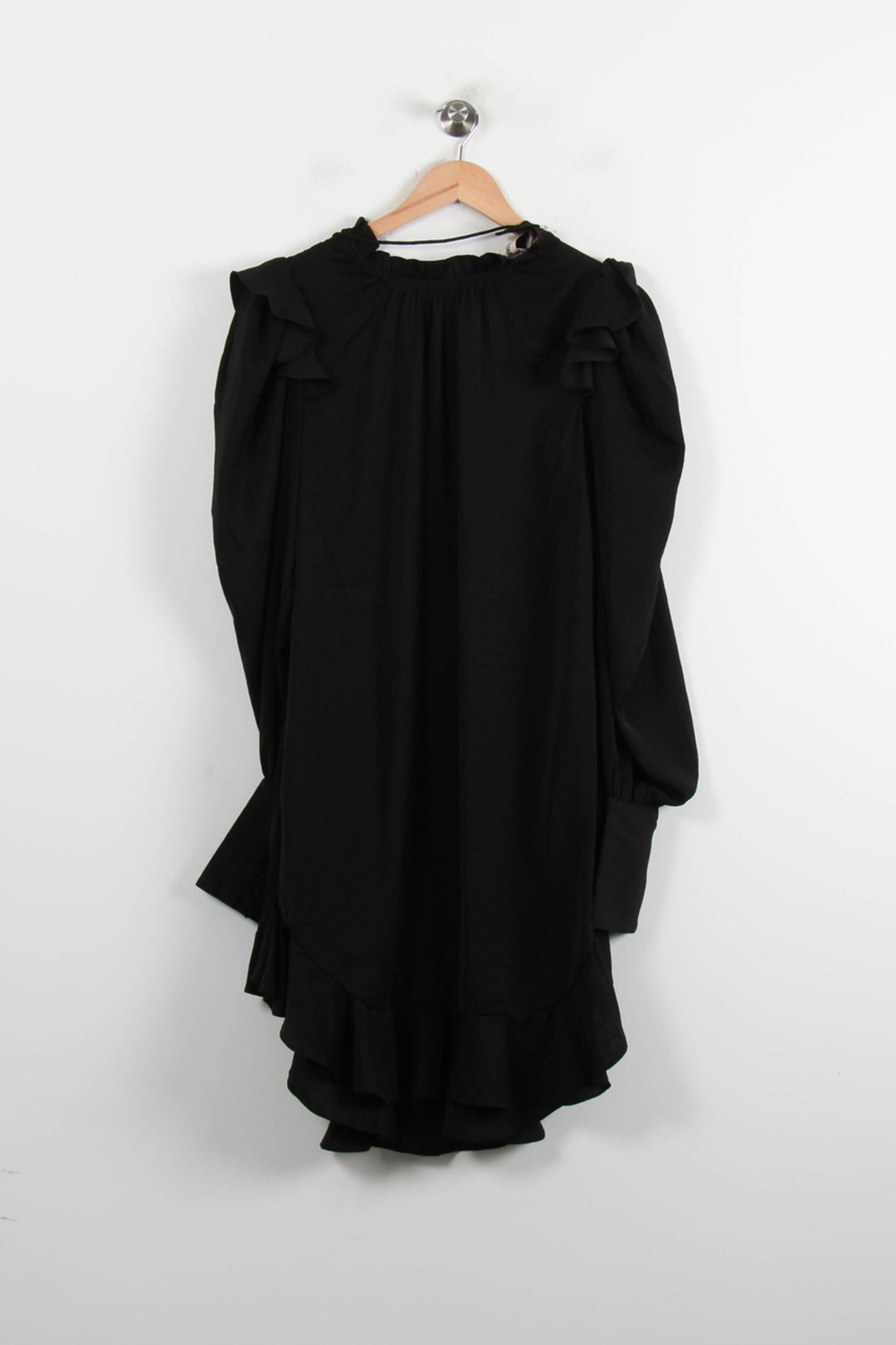 Robe Volantée Noire - Taille L/40 de la marque Zadig&Voltaire | PARAD73862 - Vendu par Paradigme - Image 2