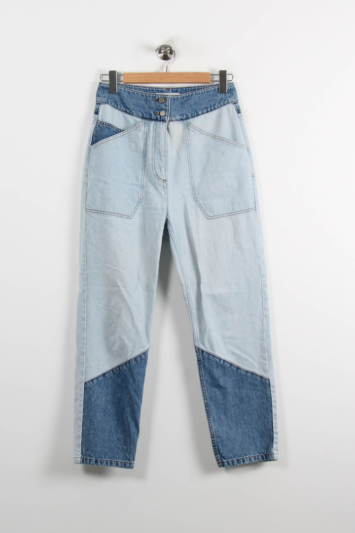 Jean Bleu clair et Bleu foncé - Taille M/38 de la marque ba&sh | PARAD73864 - Vendu par Paradigme - Image 2