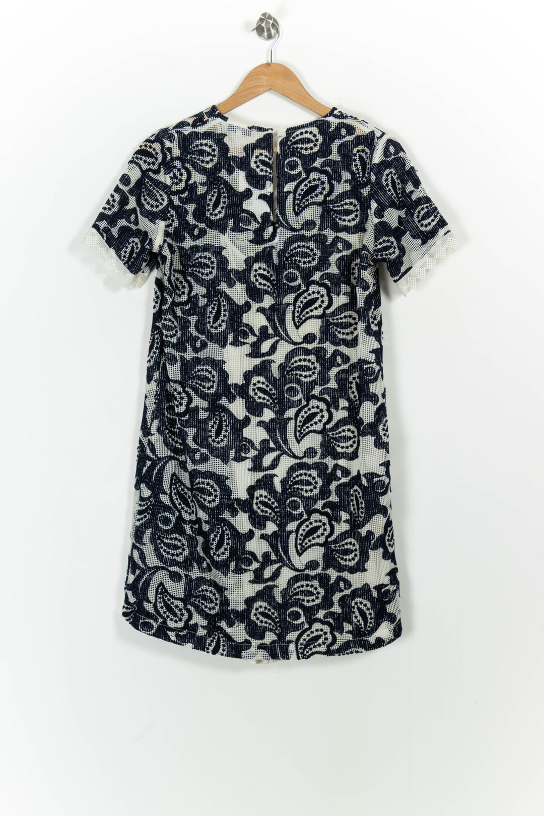 Robe Courte Bleu et Blanche - Taille M/38 de la marque Suncoo | PARAD73865 - Vendu par Paradigme - Image 4