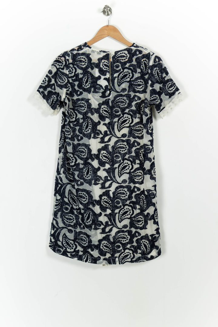 Robe Courte Bleu et Blanche - Taille M/38 de la marque Suncoo | PARAD73865 - Vendu par Paradigme - Image 4