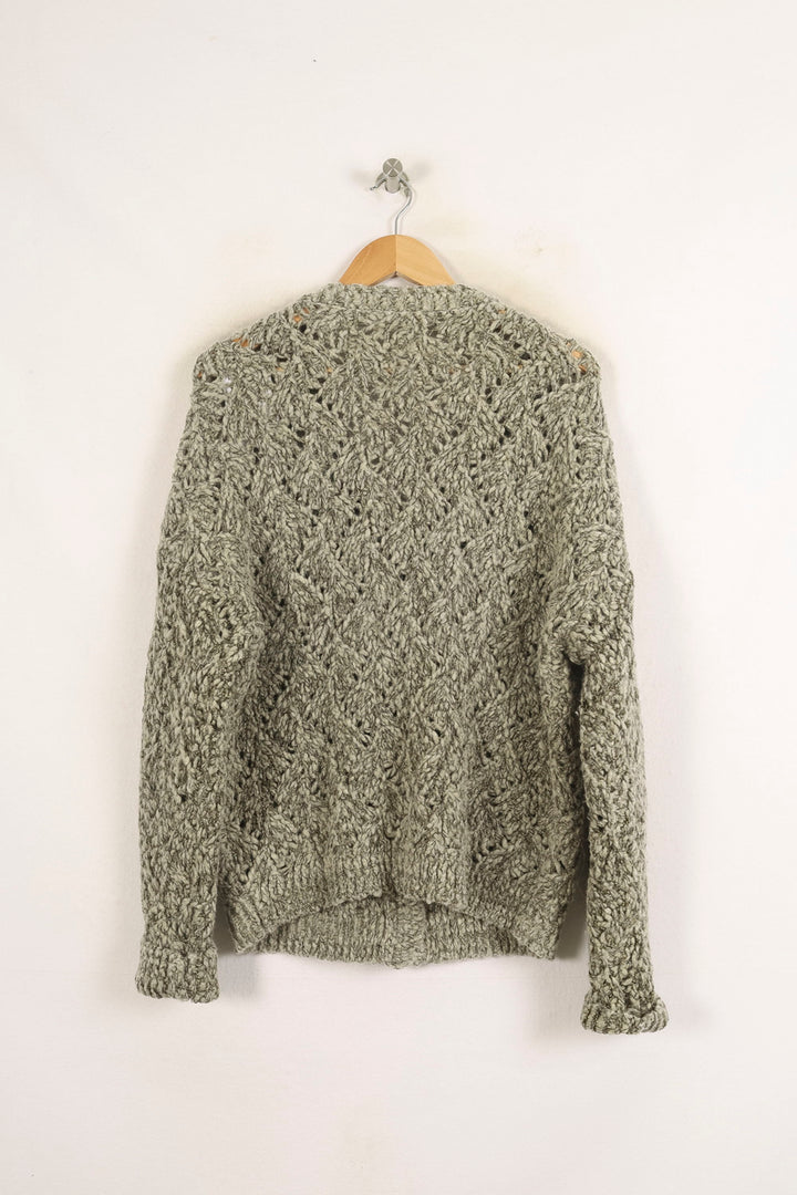 Cardigan Gris - Taille S/36 de la marque Bérénice | PARAD73869 - Vendu par Paradigme - Image 4