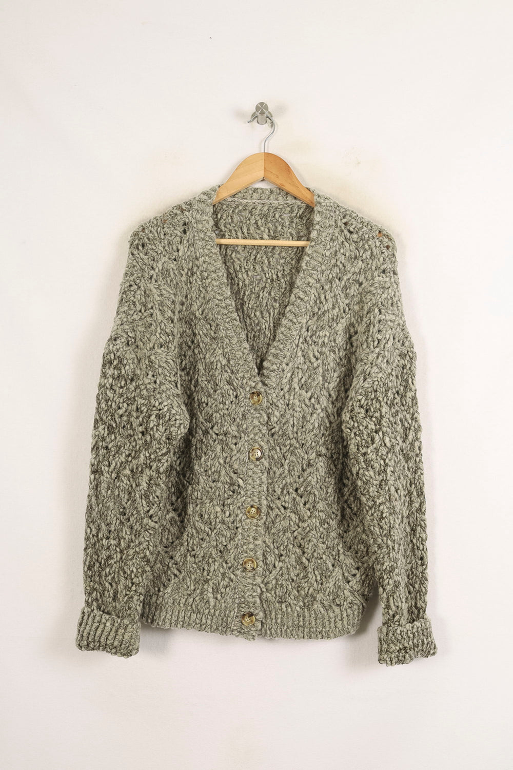 Cardigan Gris - Taille S/36 de la marque Bérénice | PARAD73869 - Vendu par Paradigme - Image 2