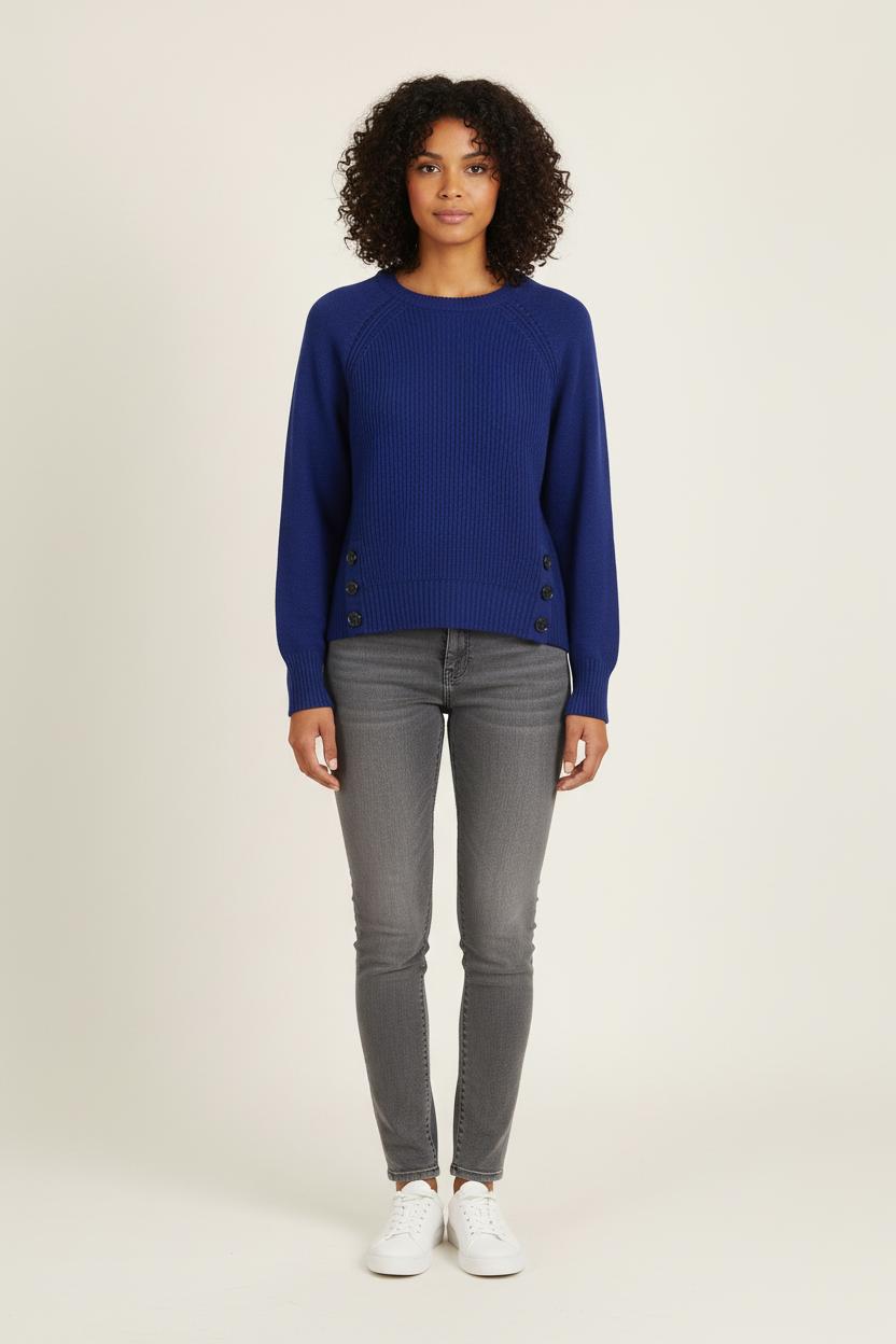 Pull Bleu - Taille S/36 de la marque Bérénice | PARAD73870 - Vendu par Paradigme - Image 1