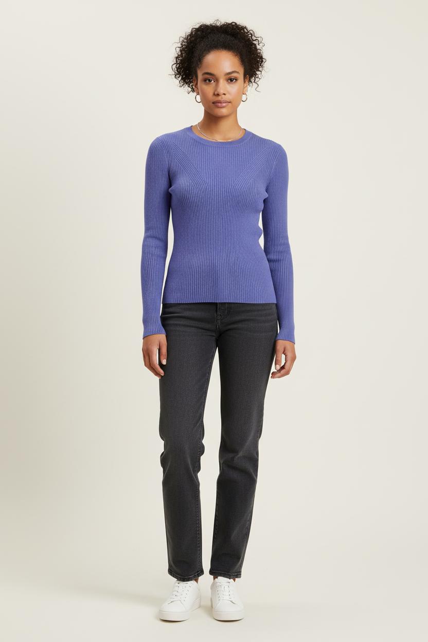 Pull Violet - Taille S/36 de la marque Bérénice | PARAD73873 - Vendu par Paradigme - Image 1
