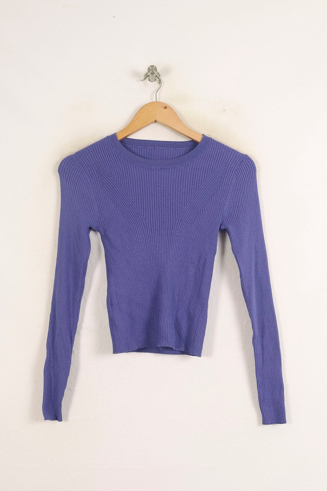 Pull Violet - Taille S/36 de la marque Bérénice | PARAD73873 - Vendu par Paradigme - Image 2