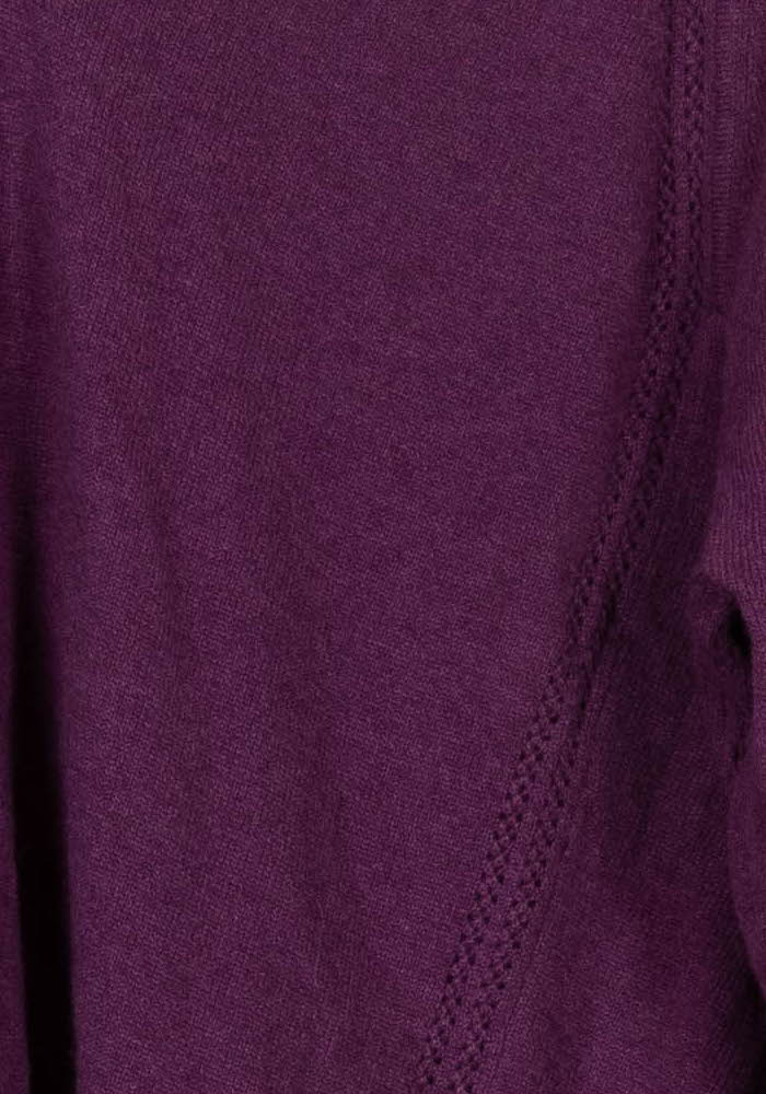 Pull Violet - Taille S/36 de la marque Bérénice | PARAD73874 - Vendu par Paradigme - Image 3