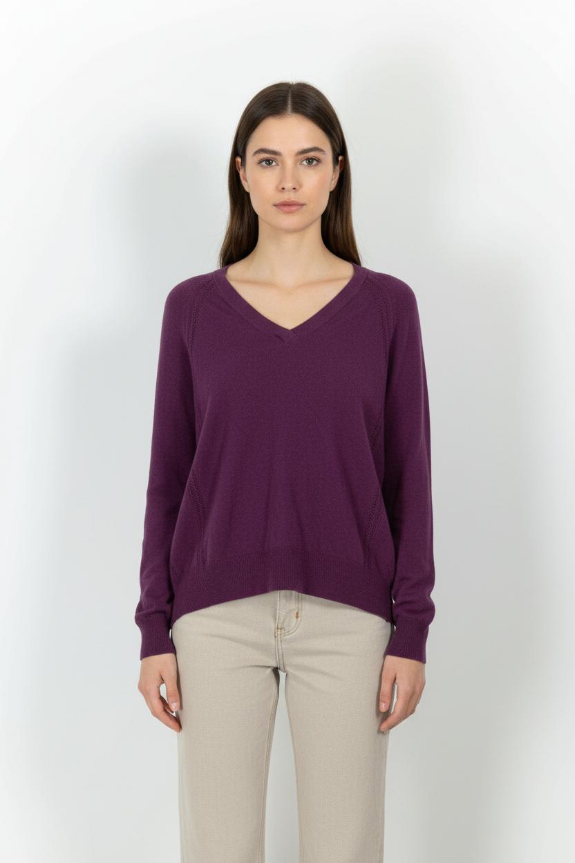Pull Violet - Taille S/36 de la marque Bérénice | PARAD73874 - Vendu par Paradigme - Image 1