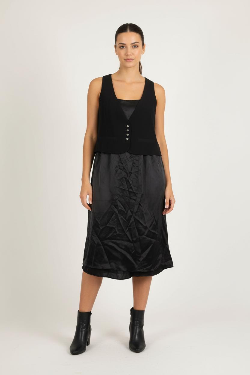 Robe Sans Manches Noire - Taille XS/34 de la marque Bérénice | PARAD73875 - Vendu par Paradigme - Image 1