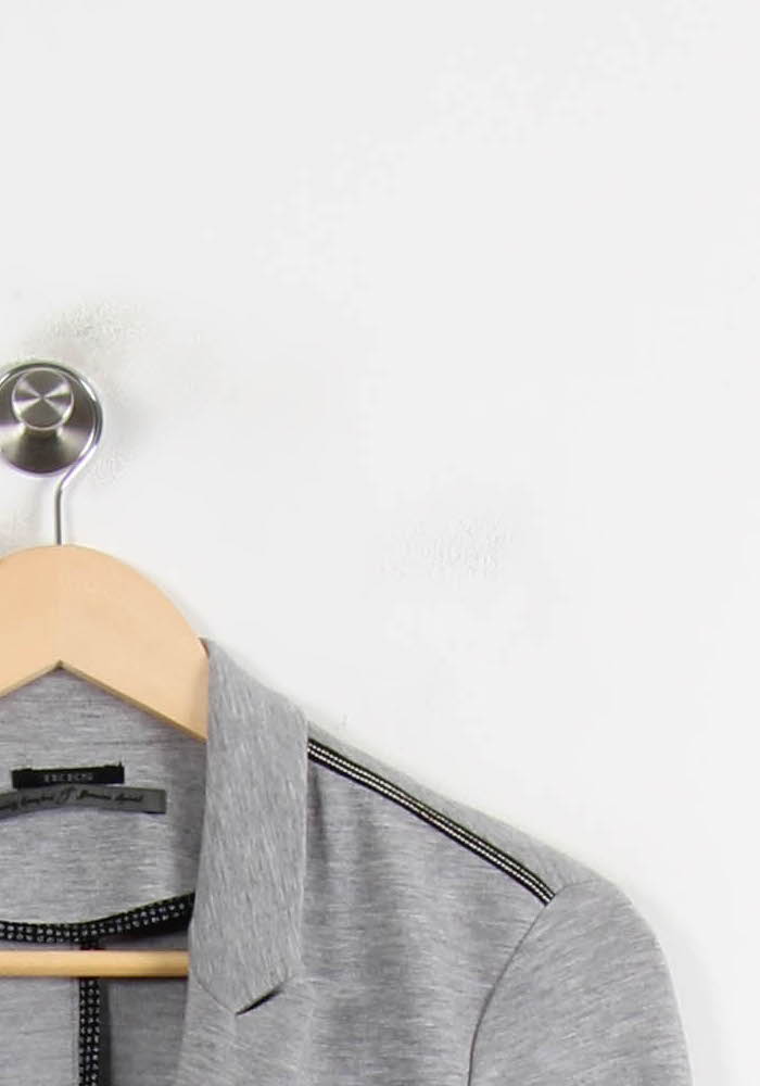 Blazer Gris - Taille M/38 de la marque IKKS | PARAD73879 - Vendu par Paradigme - Image 3