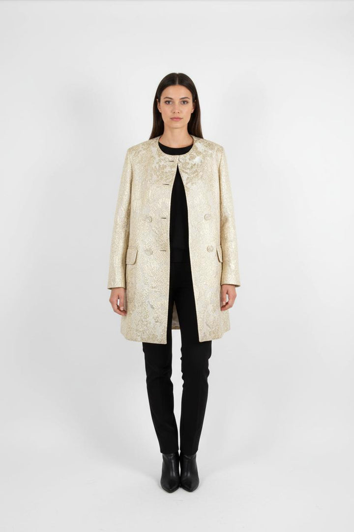Manteau Doré - Taille XL/42 de la marque Paul & Joe | PARAD73888 - Vendu par Paradigme - Image 1
