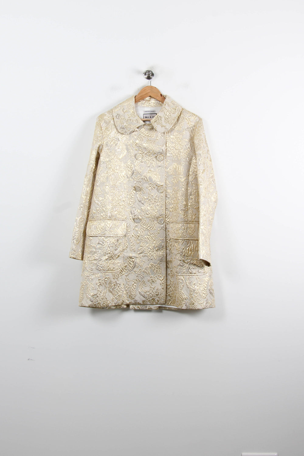 Manteau Doré - Taille XL/42 de la marque Paul & Joe | PARAD73888 - Vendu par Paradigme - Image 2