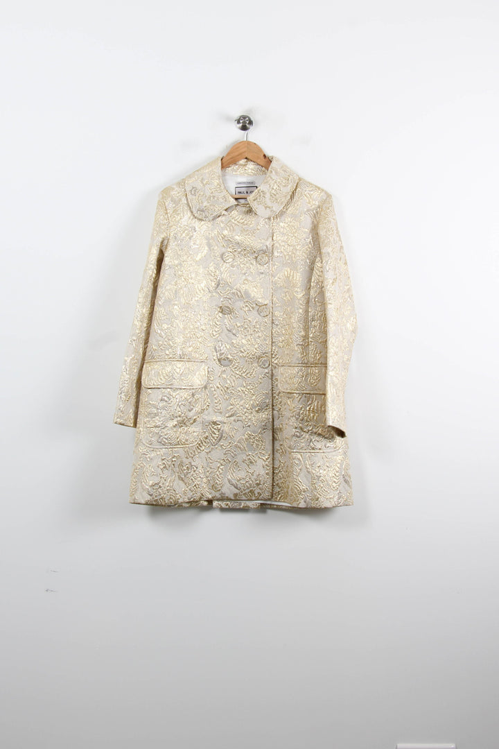 Manteau Doré - Taille XL/42 de la marque Paul & Joe | PARAD73888 - Vendu par Paradigme - Image 2