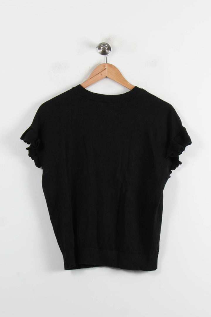 T-shirt Noir - Taille S/36 de la marque Des petits hauts | PARAD73898 - Vendu par Paradigme - Image 4