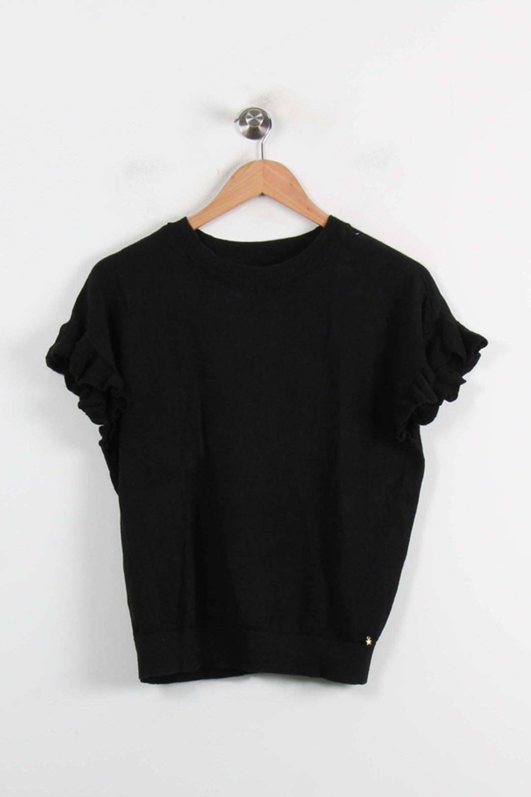 T-shirt Noir - Taille S/36 de la marque Des petits hauts | PARAD73898 - Vendu par Paradigme - Image 2