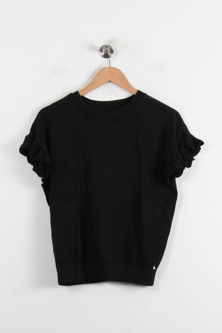 T-shirt Noir - Taille S/36 de la marque Des petits hauts | PARAD73898 - Vendu par Paradigme - Image 2