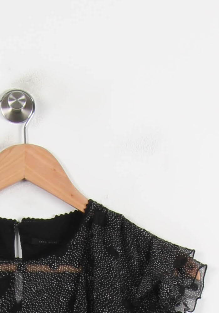 Robe Courte Noire - Taille XL/42 de la marque IKKS | PARAD73901 - Vendu par Paradigme - Image 3