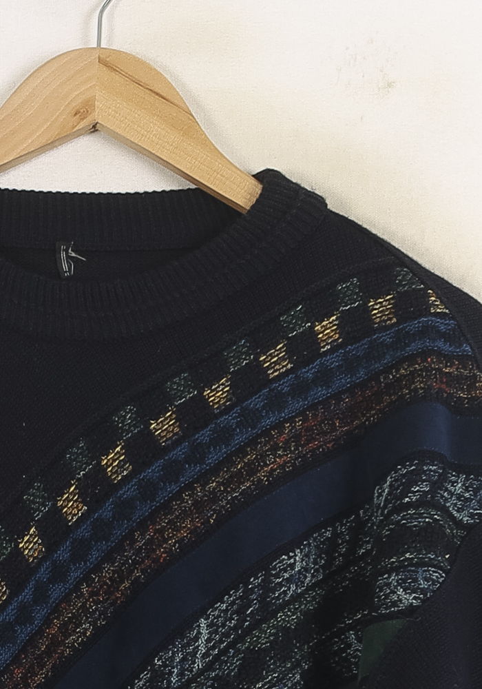 Pull Bleu et Vert - Taille S/36 de la marque Bérénice | PARAD73907 - Vendu par Paradigme - Image 3