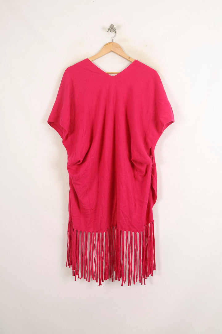 Poncho Rose - Taille S/36 de la marque Bérénice | PARAD73908 - Vendu par Paradigme - Image 4
