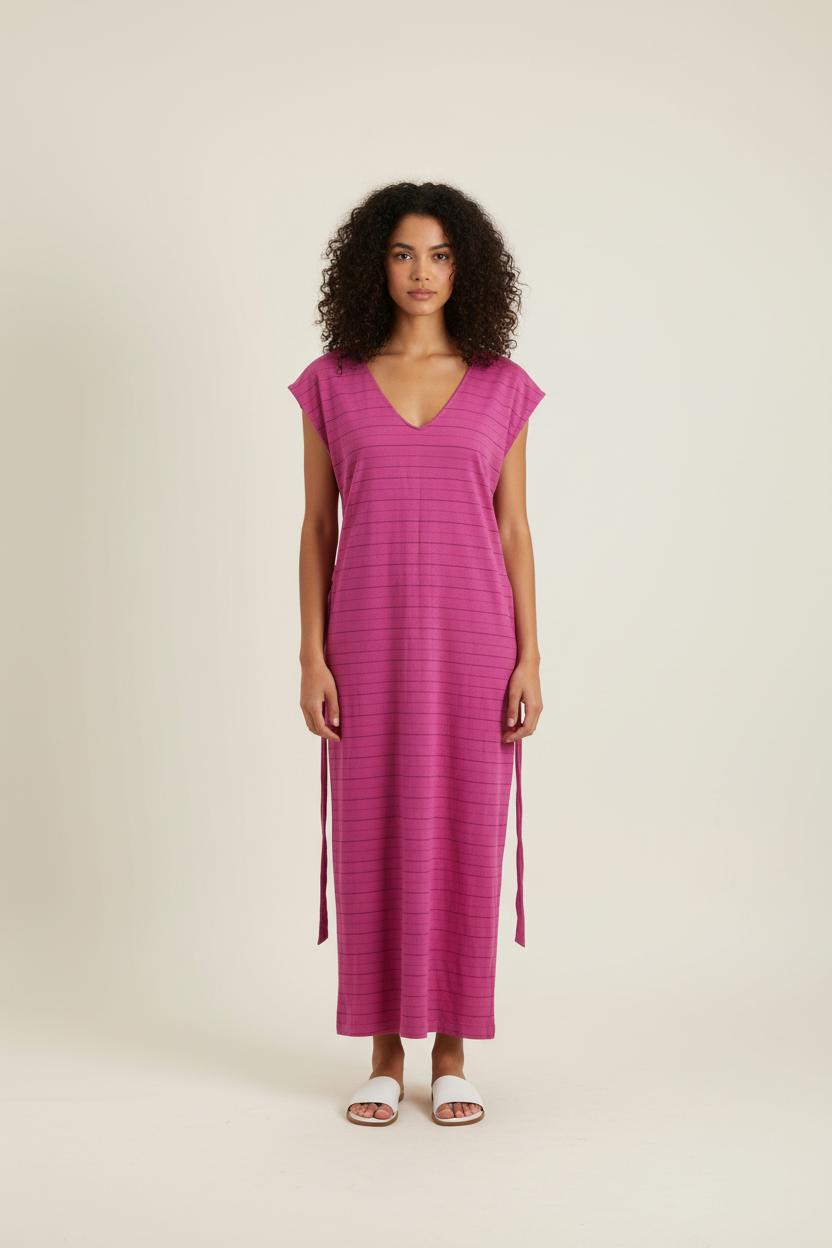 Robe Longue Violette - Taille S/36 de la marque Des petits hauts | PARAD73916 - Vendu par Paradigme - Image 1